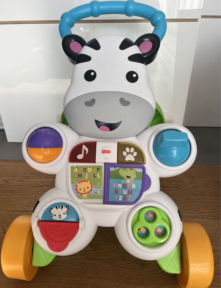 Interaktywny chodzik Zebra Fisher Price