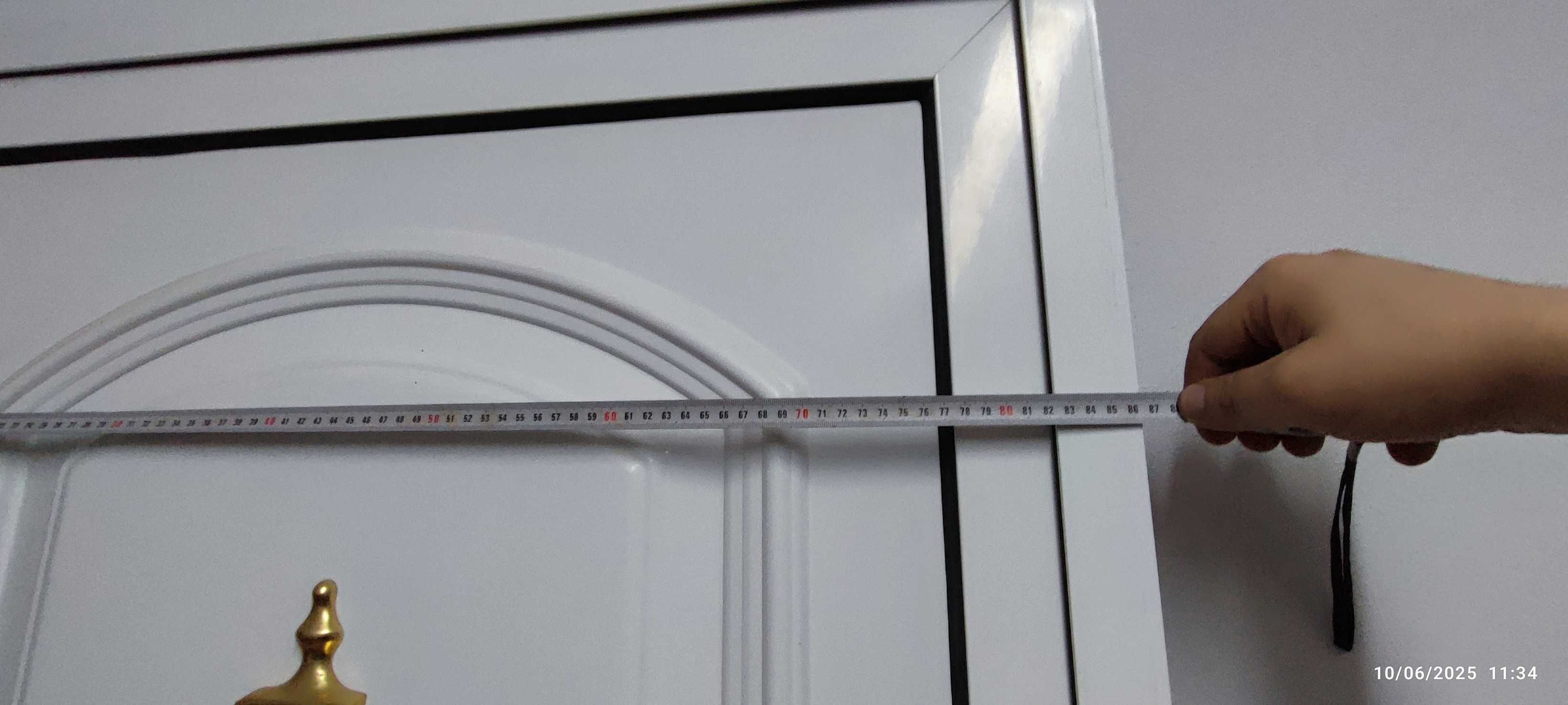 Porta entrada em alumínio