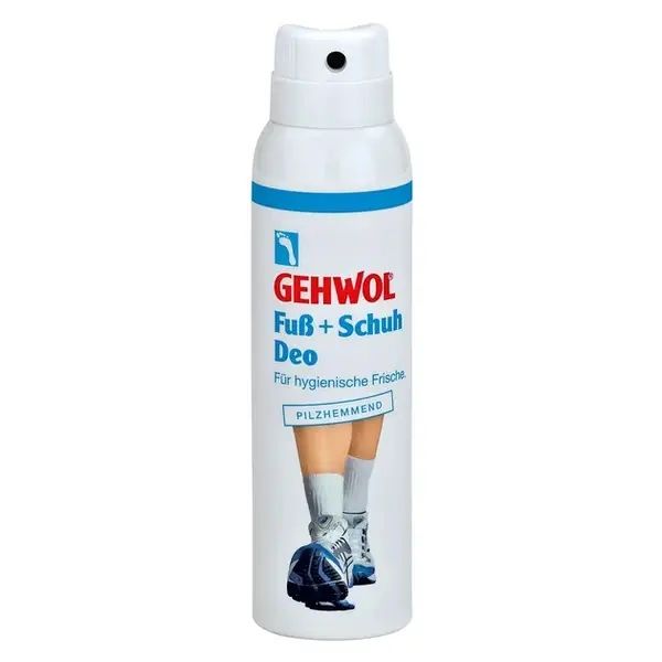 Gehwol Дезодорант для ног и обуви Foot+Shoe Deodorant, 150 мл