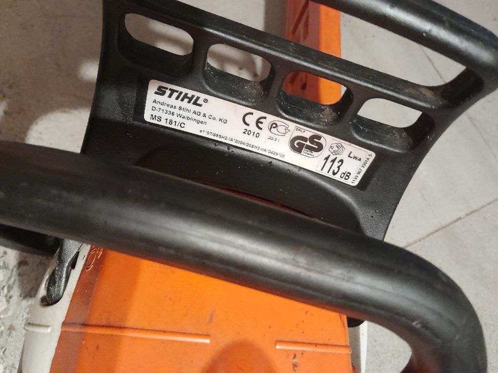 Piła łancuchowa stihl ms 181 c