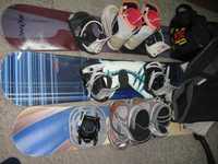 Сноуборд в комплекті з черевиками та чехлом