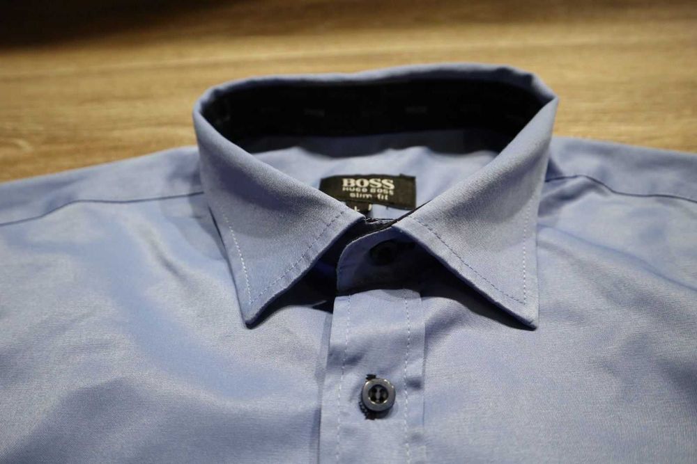 Фірмова чоловіча сорочка з довгим рукавом, розмір М