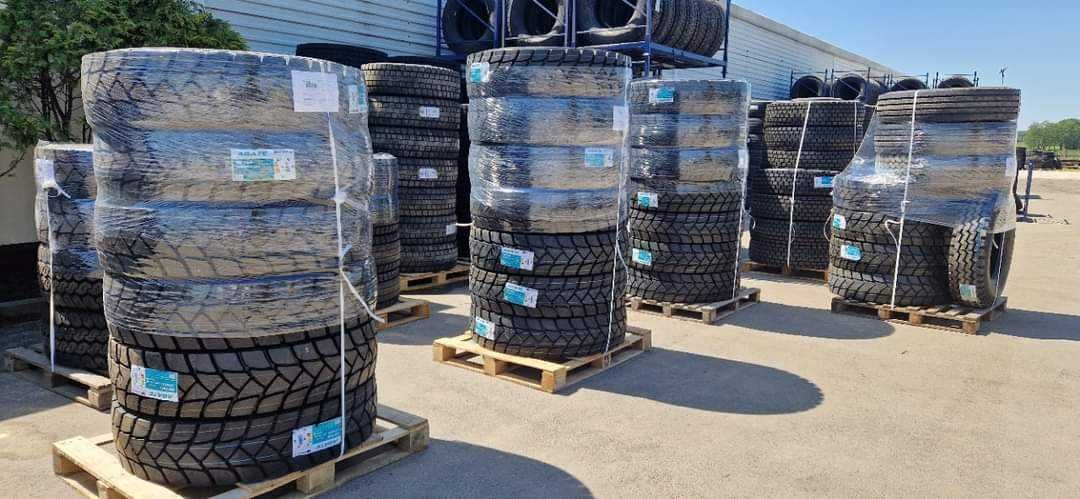 [880 netto] 315/80r22.5 Agate HF768 Opony Budowlane Ciężarowe Mocne