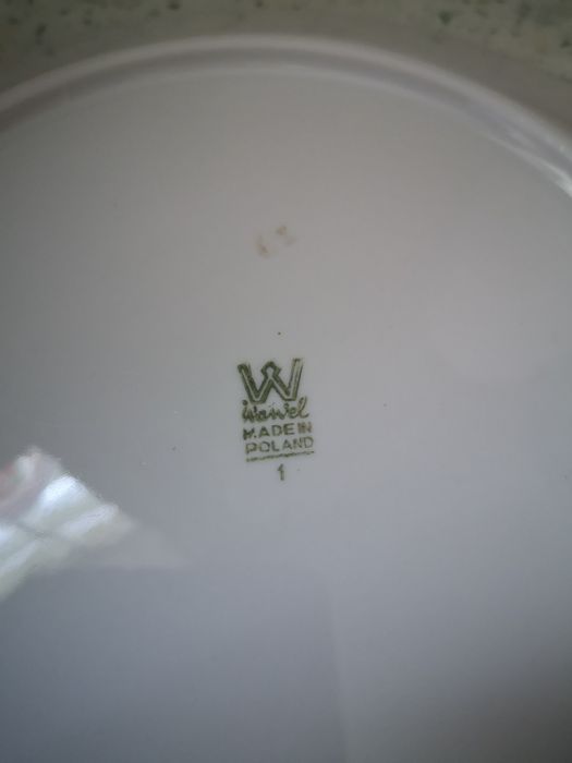 Talerz obiadowy Wawel, PRL, vintage