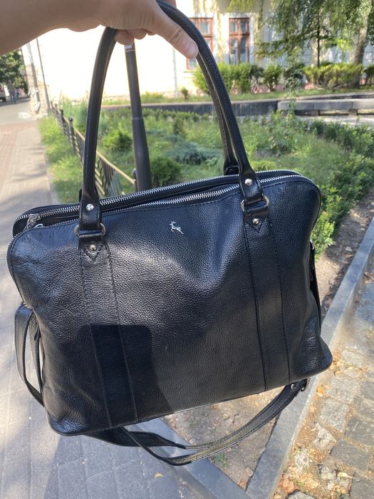 Ashwood англія шкіряна сумка модель gina дорожня