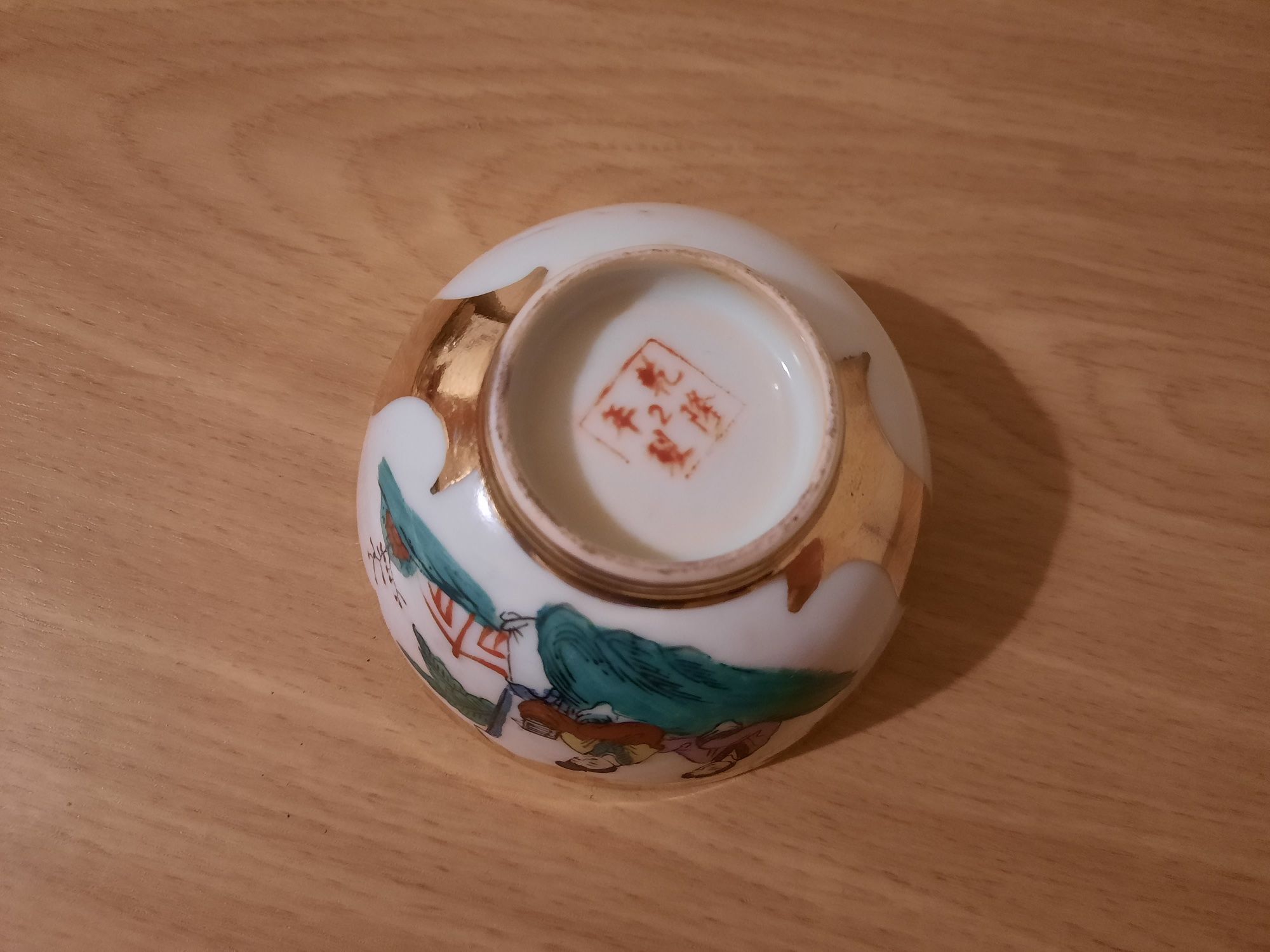 Taça em porcelana chinesa