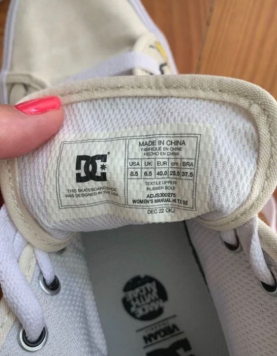 Tenis Bota DC (vegan)