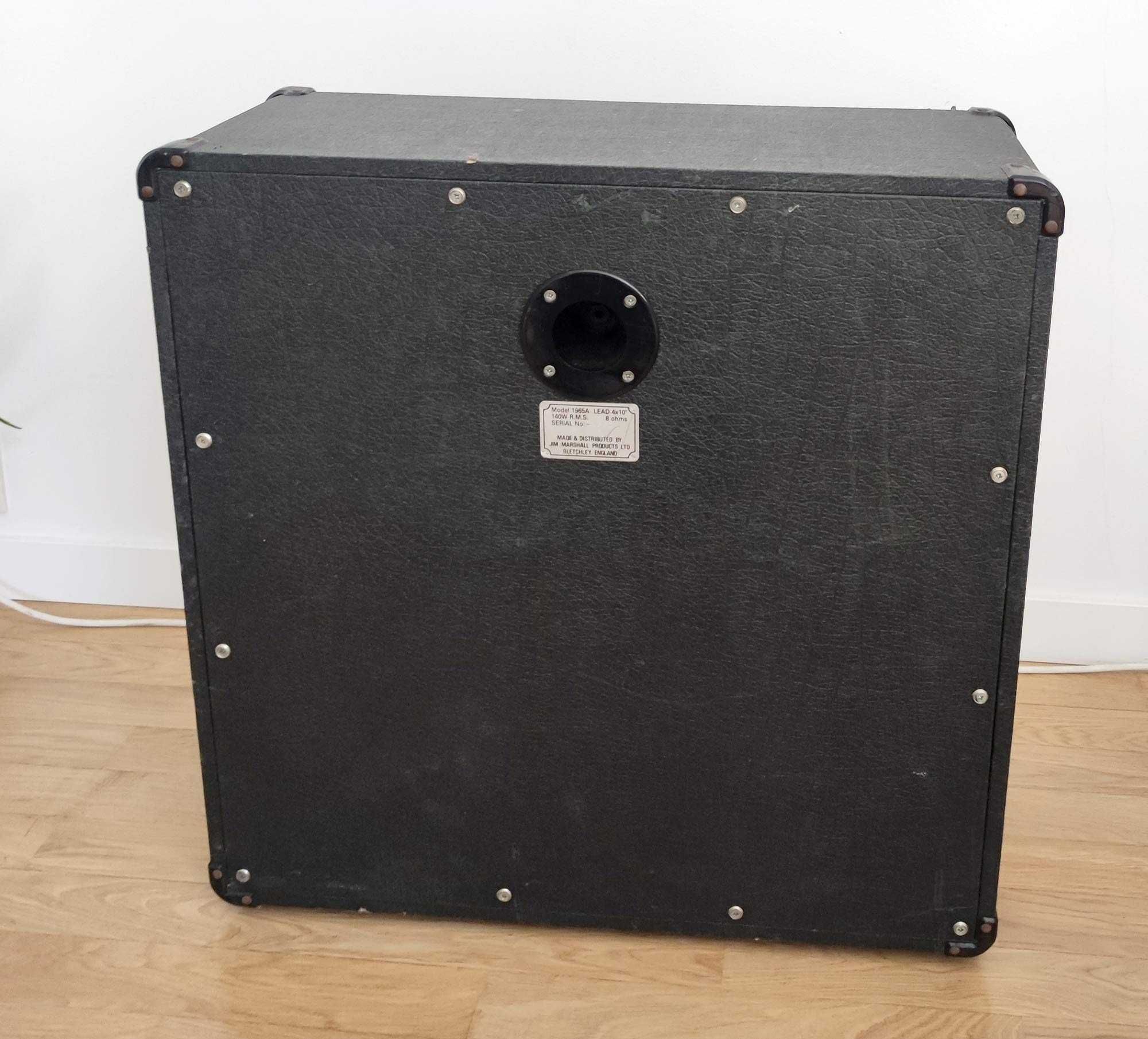 Kolumna Marshall 1965A lata 80-te UK made 4x10 zobacz!
