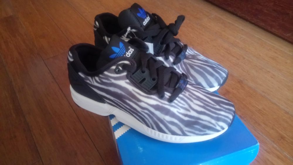 ADIDAS Buty damskie ZX FLUX DECON zebra rozm.38