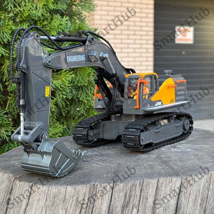 Экскаватор на пульте "Rudex Excavator" Бульдозер на радиоуправлении