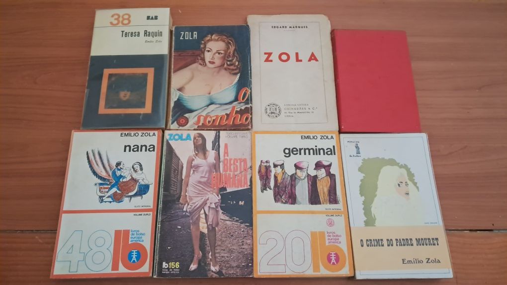 Livros Emílio Zola
