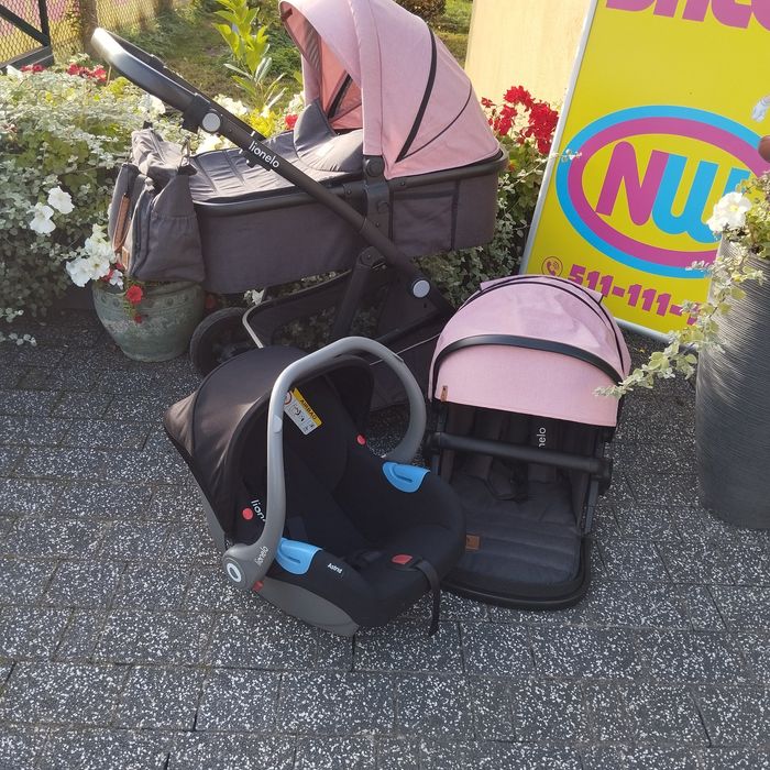 Wózek 3w1 komplet w komisie dla dzieci NW