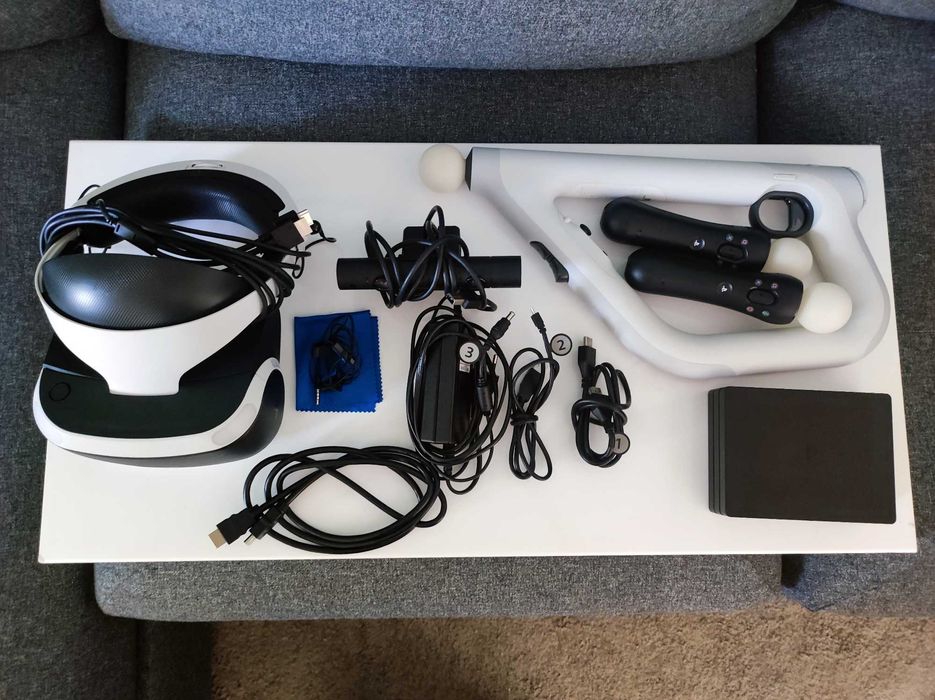 Playstation 4 VR, 2 gry, Karabin
