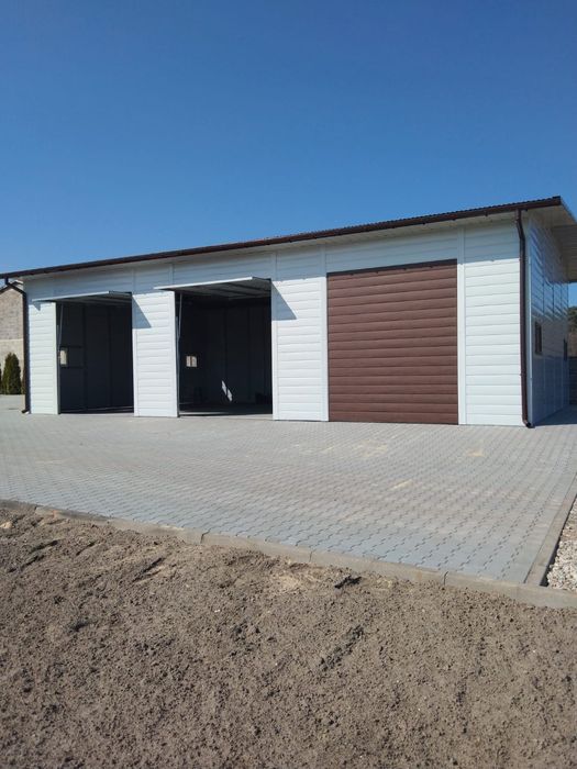 Garaz blaszak 12x7 profil zamknięty