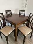Novo preço/Mesa 180cm  Madeira vengue