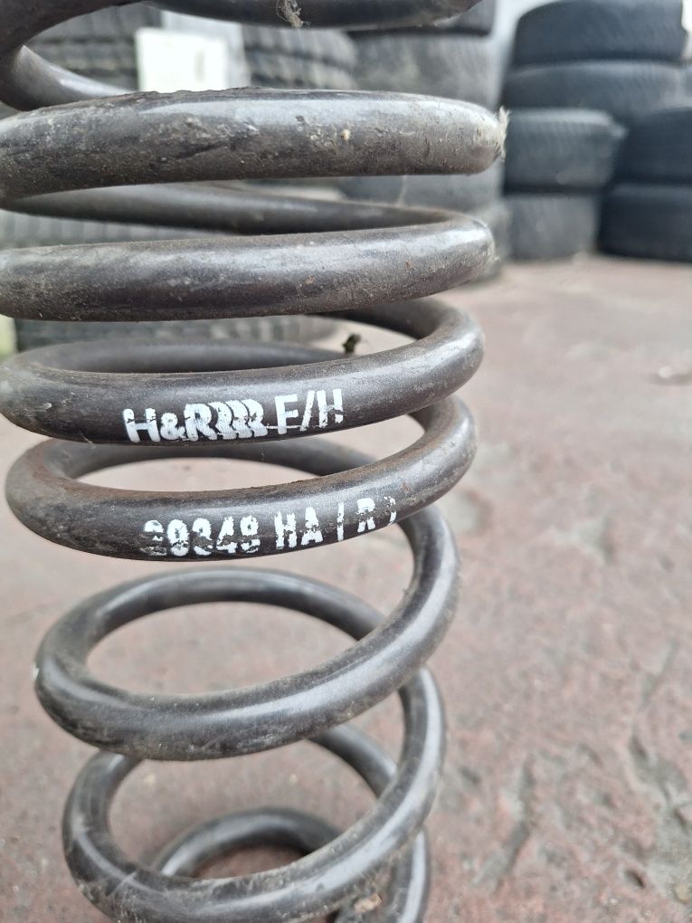 Bmw X5 sprężyny obniżające H&R 29348 VA HA