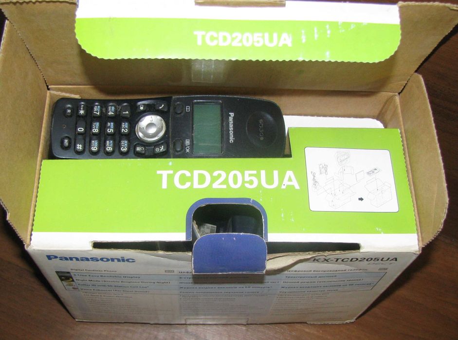 Стационарный настольный радиотелефон Panasonic