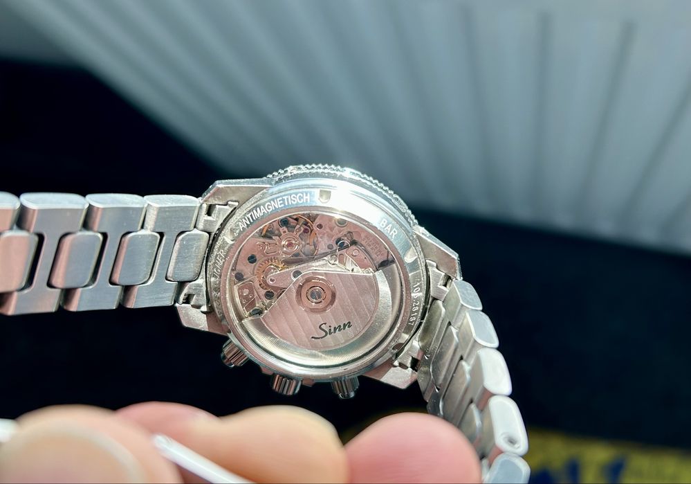 Sinn 103 St Sa full set Valjoux podwójny szafir