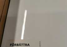 10 Szt. FORBATTRA BIAŁY POŁYSK 62x80 cm panel maskujący. IKEA Metod.