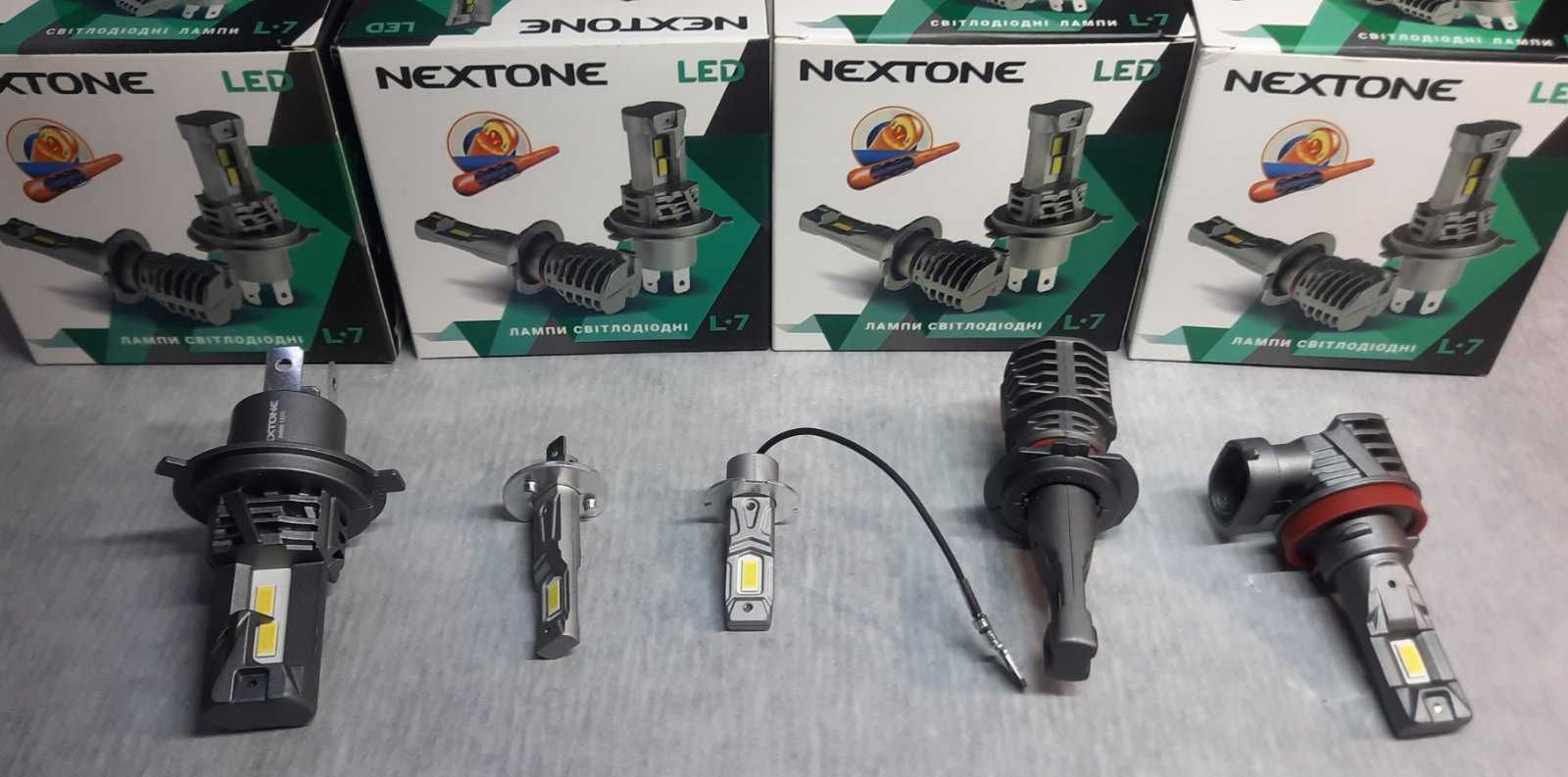 Світлодіодні лампи H3/H1/H4/H7/H11 Nextone L7 LED/12V/25W/6000Lm/6000K