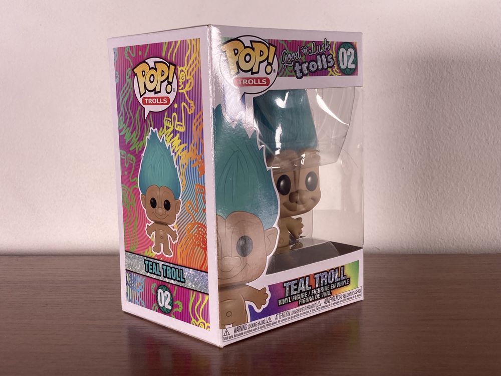 Figurka Funko POP - Teal Troll - Trolls - 02