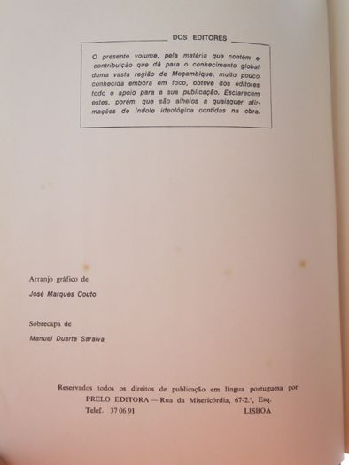 Entre Os Macuas de Angoche, Historiando Moçambique