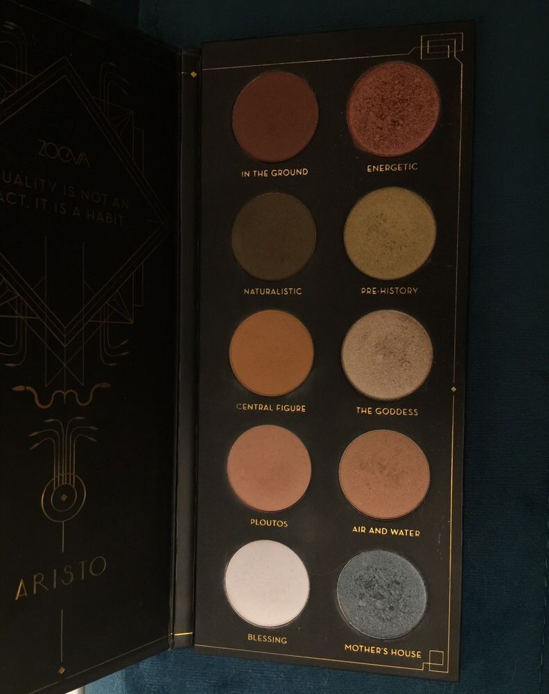 Zoeva Aristo paleta cieni do oczu