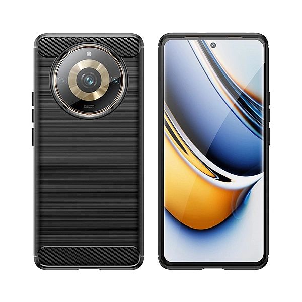 Elastyczne etui wzór karbon do Realme 11 Pro / 11 Pro+ Carbon Case - c