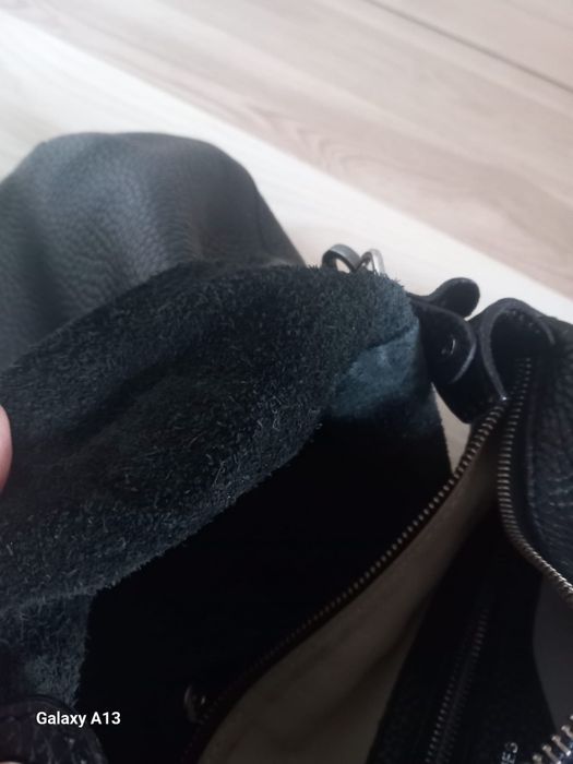 Hermes Paris vintage skórzana torebka