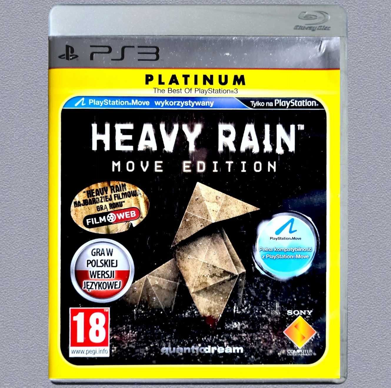 Heavy Rain Move Edition PL Polski Dubbing Ps3