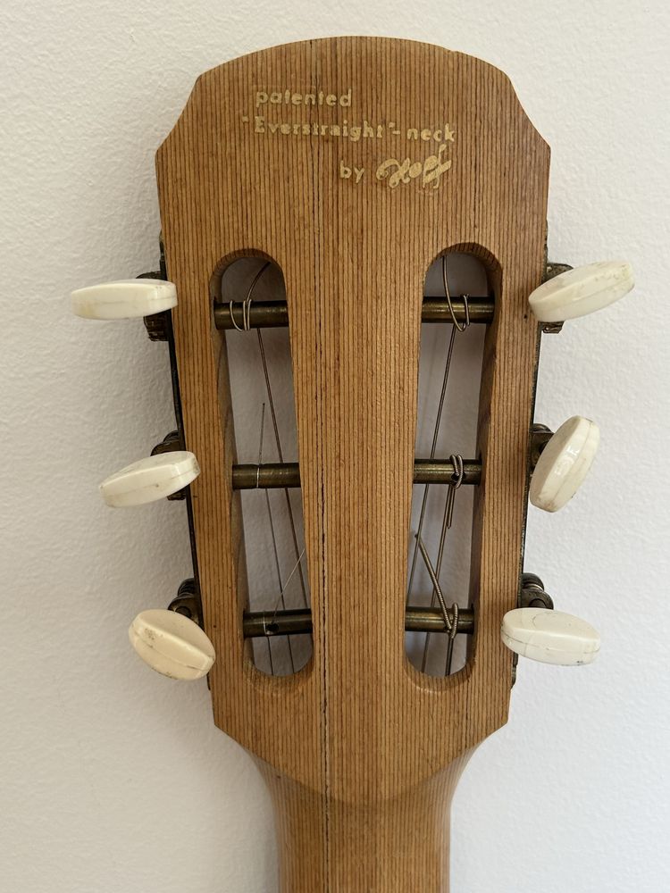 Hopf acustica tipo parlour de 1966, feito em alemanha