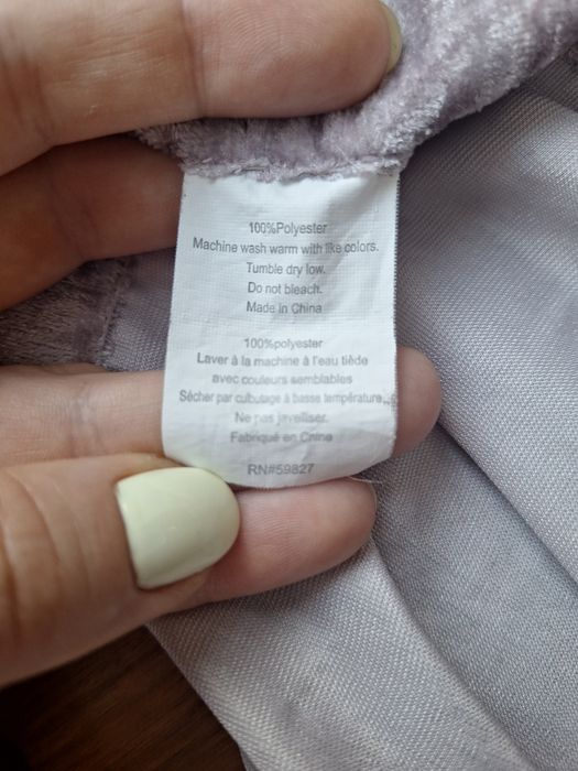 Zasłony welurowe brudny różowy metaliczny bez przelotek 139× 240 cm