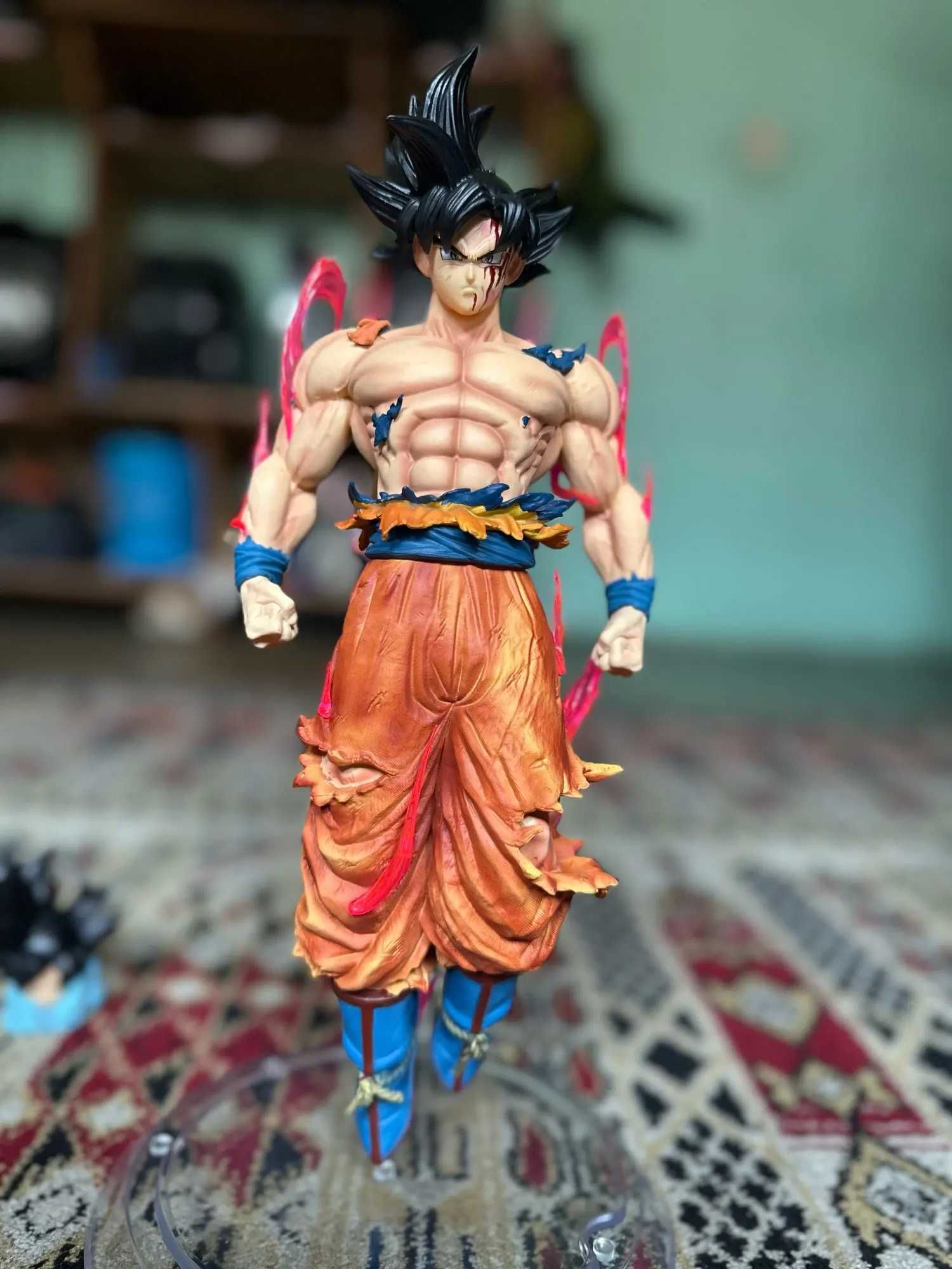 Piękna figurka Son Goku SONGO Dragon Ball Z 35 cm WYMIENNE GŁOWY