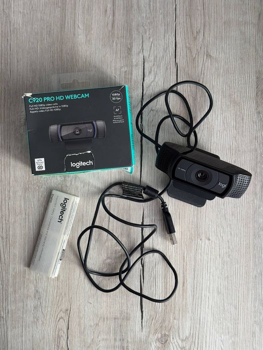 Комп'ютерна камера Logitech C920 HD PRO Webcam Black (960-001055)