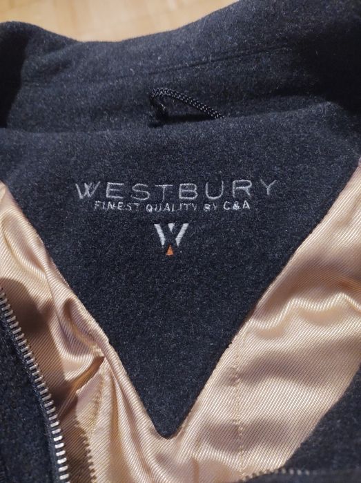 Westbury płaszcz męski z kapturem żywa wełna budrysówka