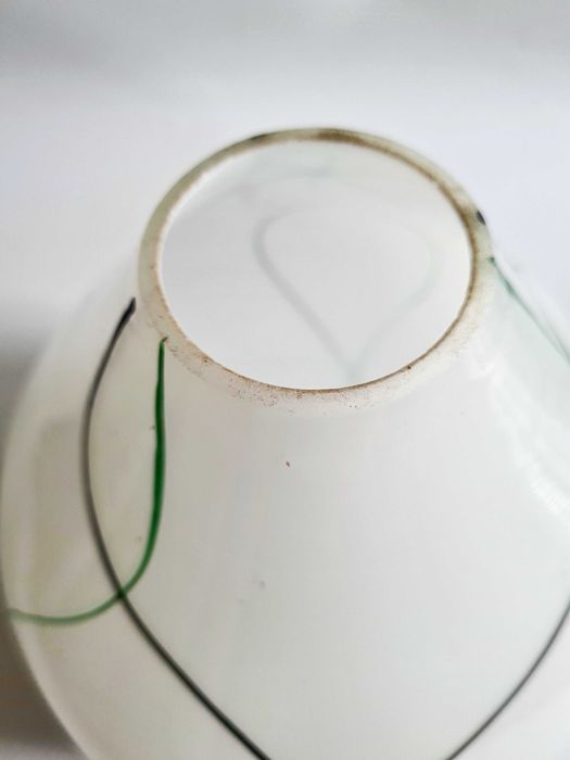 Klosz do lampy new look lata 50 PRL, malowany