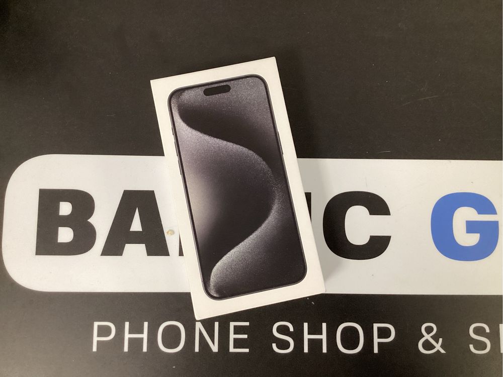 Sklep fabr nowy Apple Iphone 15 Pro Max 256gb black titanium