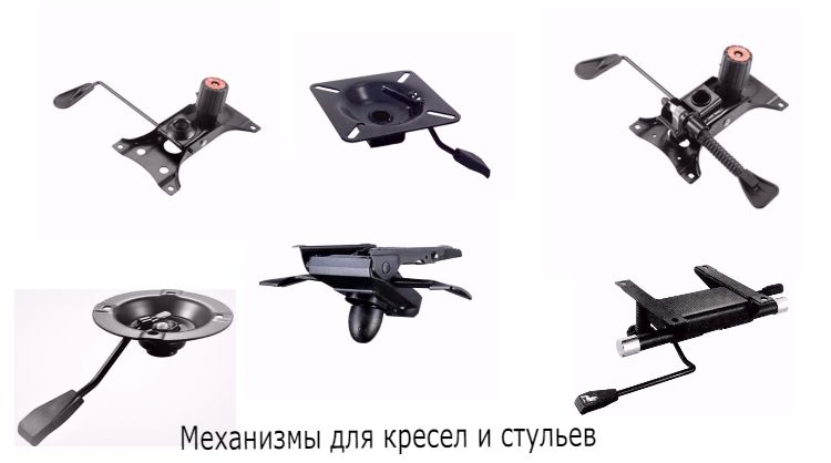 Ремонт крісел стільців Запчастини для крісел Перетяжка Дніпро