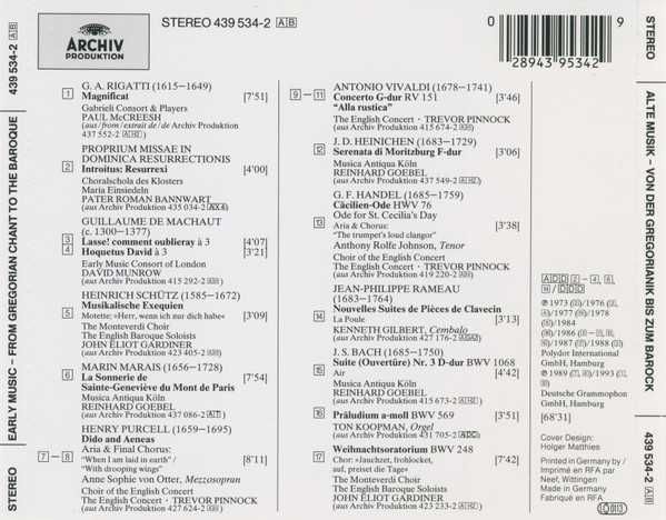 Muzyka Dawna - Alte Musik