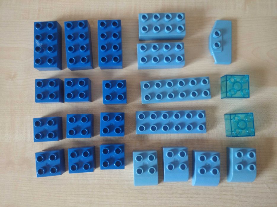 LEGO DUPLO мікс: цеглинки, сміттєвоз, фігурки – великий набір