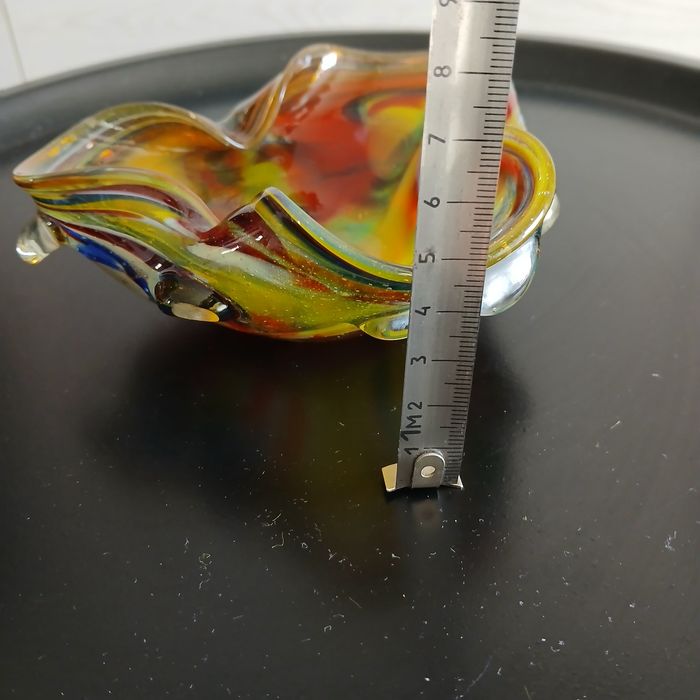 Żadka popielniczka Stanisława Machę PRL. Ząbkowice.