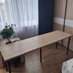 IKEA LAGKAPTEN ADILS Biurko dąb bejcowany 200x60cm