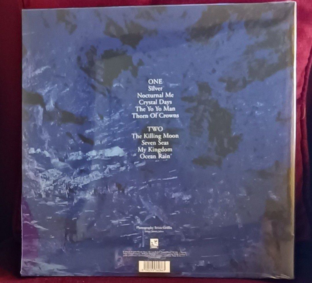 Echo & The Bunnymen "Ocean Rain" LP