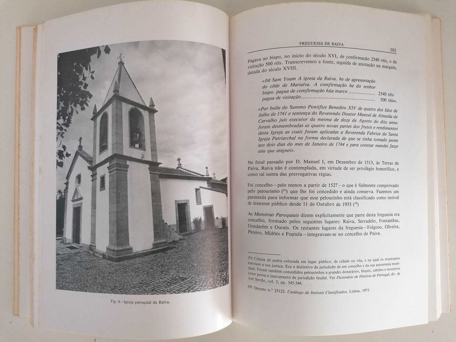 Livro - Memórias Paroquiais de Castelo de Paiva e Outros Documentos