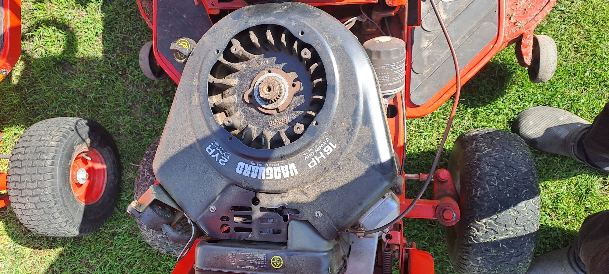 Echo trak 16hp vanguard,  echo trak 17hp