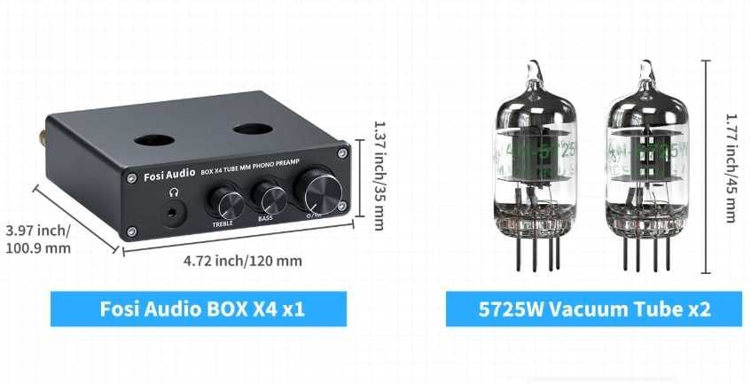 Przedwzmacniacz gramofonowy HiFi Fosi Audio