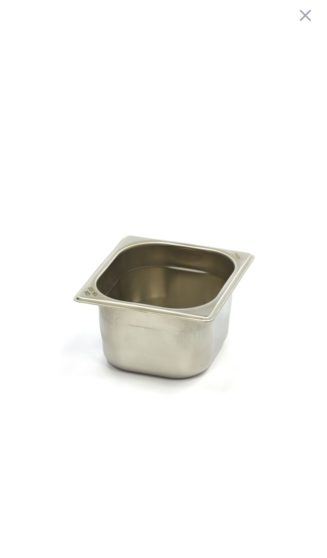 Recipiente Gastronom GN - Aço Inox