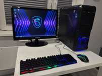 Zestaw do Gier i5 4x3.4GHz/GTX-2GB/Ram-16GB/SSD+500GB/Samsung 22'