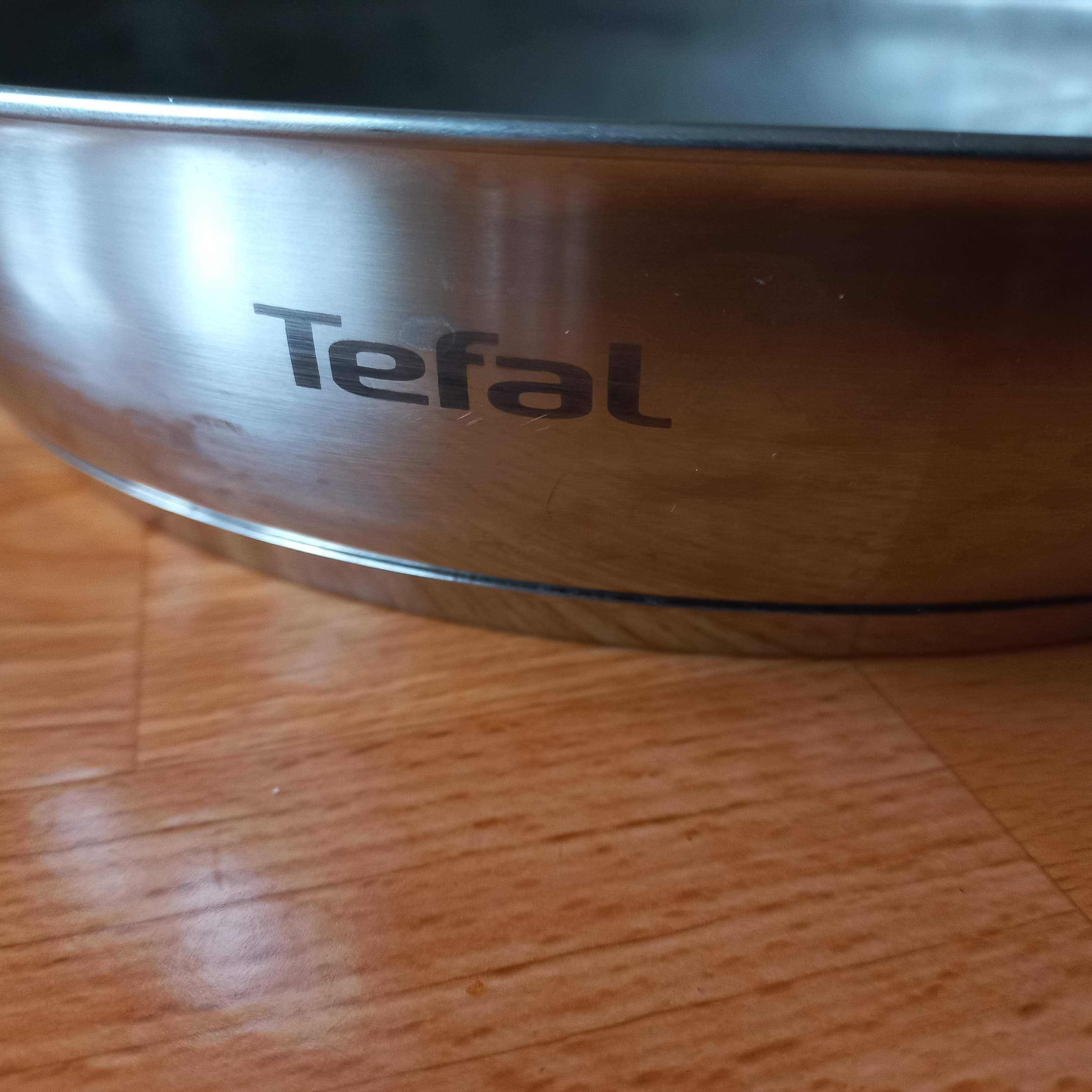 Сковородка TEFAL, диаметр 29 см, нержавейка для любых типов плит.