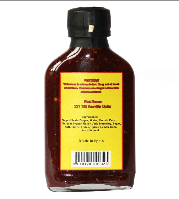 Острый соус 217,788 Scoville. "Kiss My Bhut"